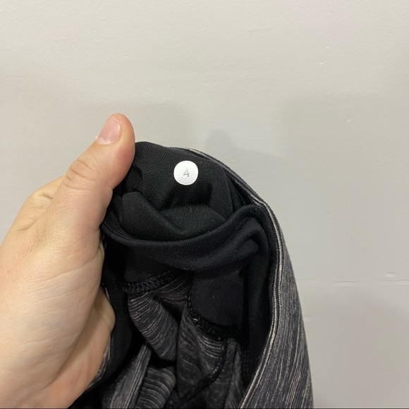 Lululemon x Soul Cycle Wunder Under Crop Legging Heather Size 4 Athleisure - Picture 7 of 7